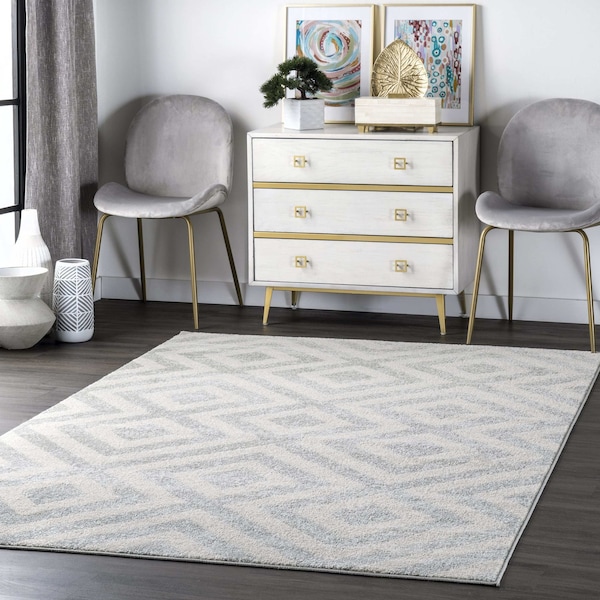 Nuloom Zadie Geometric Area Rug 3ft x 5ft RZEL01B-305 - main